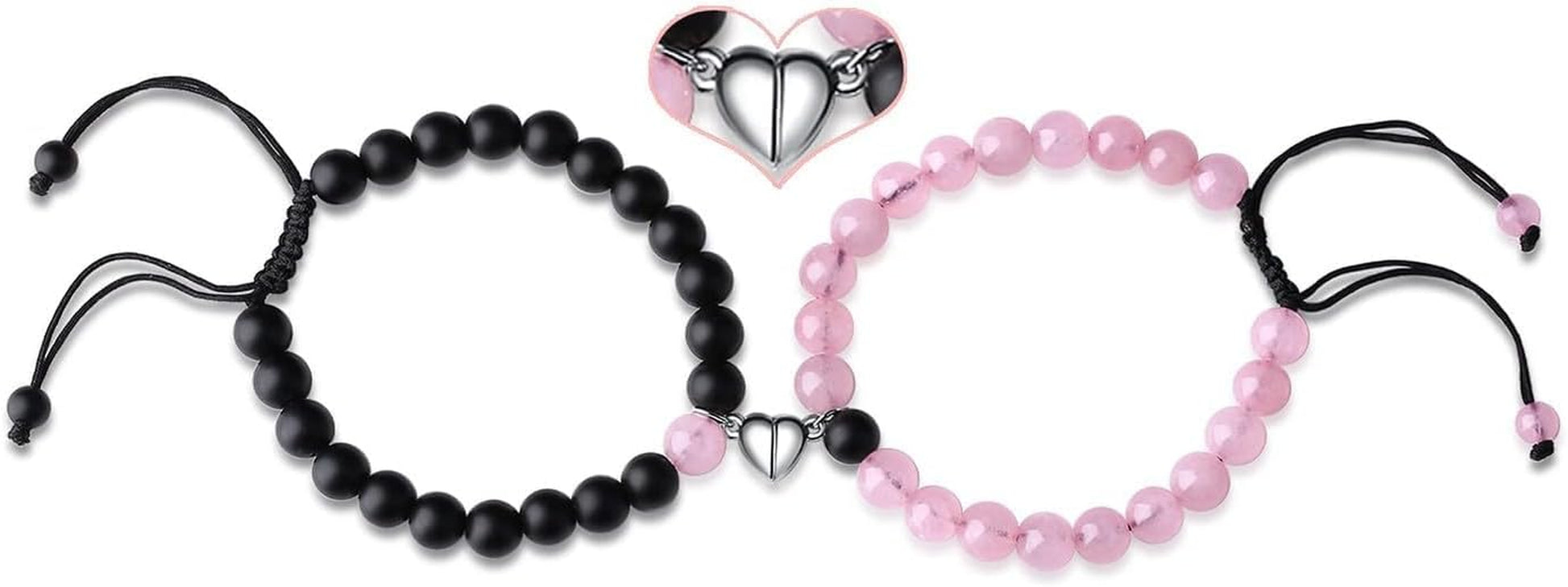 Couples Bracelets His and Her Matching Bracelets for Couple Gifts Bracelets