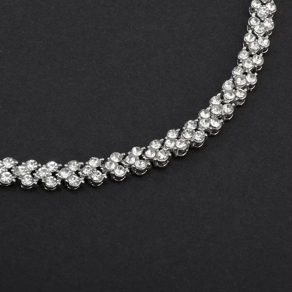 Women'S Tennis Bracelets Luxury Slender Rose Gold Plated Bracelet with Sparkling Cubic Zirconia Bracelet Jewelry Gifts for Her